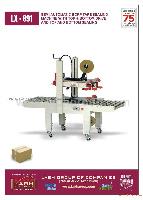 Semi Automatic Bopp Tape Sealing Machine With Top & Bottom Drive And Top And Bottom Sealing