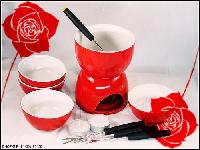 chocolate fondue sets-Round-R