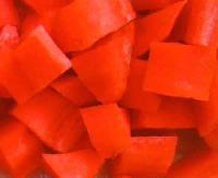 IQF carrot dices