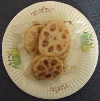 Seasoned lotus root