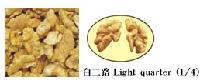 light quarter(1/4) walnut kernel