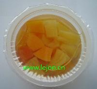 fruits in plastic cup