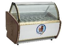 Hard ice cream display cabinet