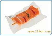Frozen Atlantic Salmon & Bell Peppers Skewer