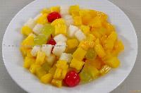 Canned fruit cocktail