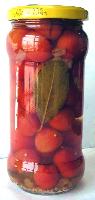 Cherry tomato in jar