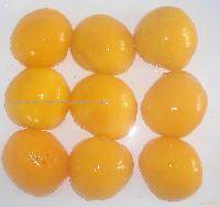 Canned yellow peaches