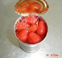 Canned strawberry