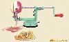 Apple peeler