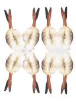 Butterfly shrimp peeled