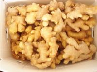 Semi-dried ginger (calcium-plastic box)