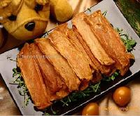 Chicken fillet strip jerkies
