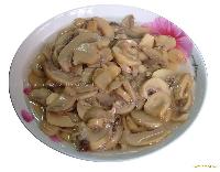 Canned mushroom