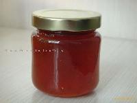  Strawberry  jams in jars