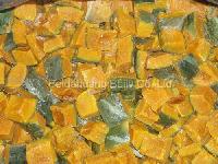 organic frozen japanese pumpkin cut, iqf pumpkin, frozen pumpkin, organic pumpkin, abbeys pumpkin