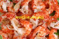 Frozen cooked crawfish tail meat