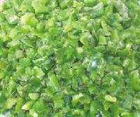 IQF Green capsicum