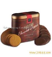 Large Seasonal & Collector Seasonal:  Chocolate   Dip ped Spice Cookies
