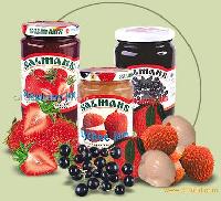 Lychee Jam-Blackcurrant Jam-Strawberry Jam