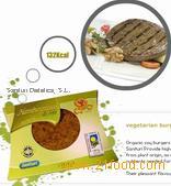 vegetarian burgers with soy