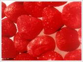 frozen dehydrate strawberry