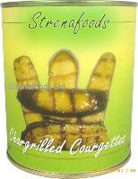 Canned Chargrilled  Courgettes -Zucchini