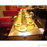 Rotary sushi conveyor