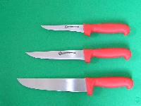 Professional knives for chefs and butchers
