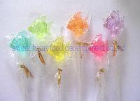 Fish lollipop candy