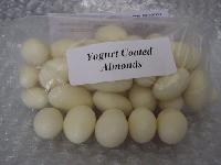 Yoghurt coated almonds