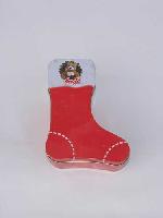 Boot shape tin