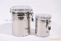 S/S Clip-Top with clear lid