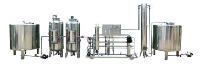 Production line for mineral water