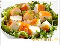 Rolled surimi product