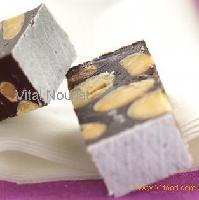 Chunky  chocolate   nougat 