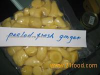  PEELED   FRESH   GINGER 
