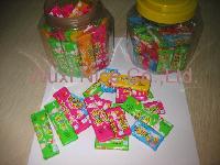 Bubble  gum  in  jar 