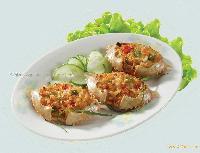 stuffed crab shell