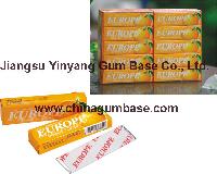 E103 Orange flavor chewing gum