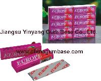 E110 Peach flavor chewing gum