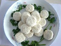 Imitation breaded scallop