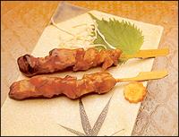 Frozen sumibi chicken yakitori