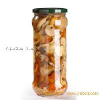 Marinated mixed mushrooms