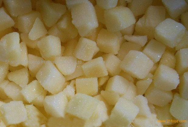 IQF delicious apple dices
