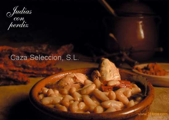 BEANS WITH PARTRIDGE