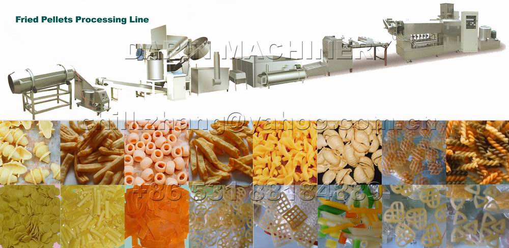 Fried Pellets Processing Line