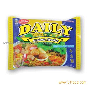 Noodle Daily Beef Ball Meat Flavour