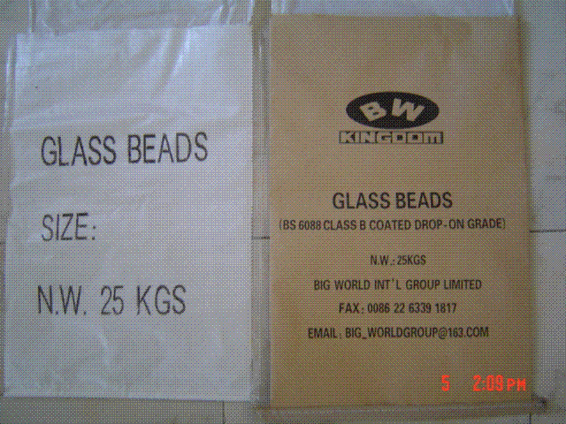 ROAD  MARK ING GLASS BEADS