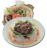 green  bean   starch 