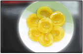 Canned/jarred yellow/white peaches